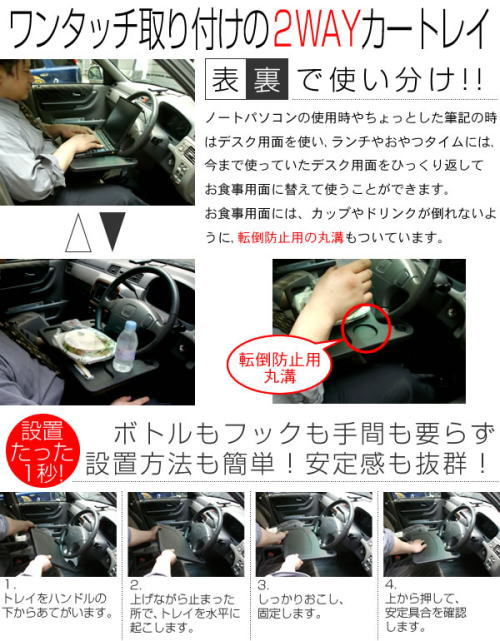 �����^�b�`�ȒP��t���I�f�X�N�p�ƐH���p��2way�J�[�g���C�B�����^������u��