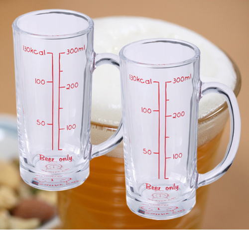 ビールはカロリーを考えながらのみましょう。カロリービアジョッキ 2個セット