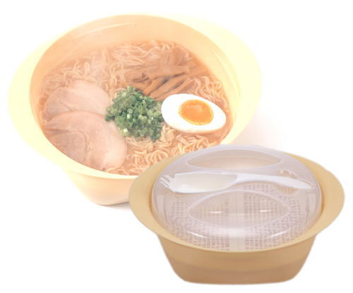 レンジでチン!簡単にラーメンができる。楽楽レンジラーメンじょうず