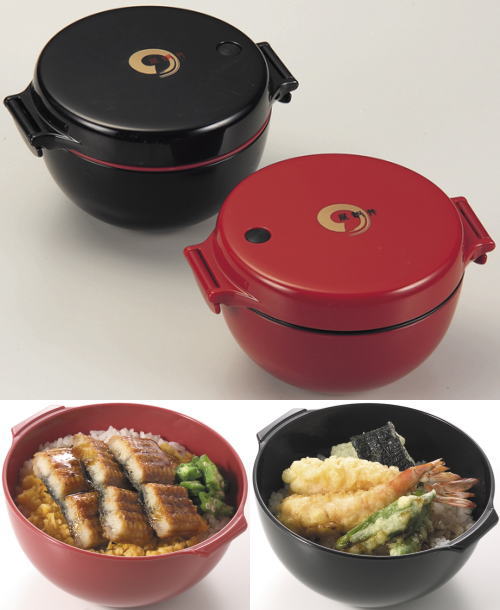 お昼に手作り天丼やうな重、パスタやカレー。今まで不可能だったお弁当が可能に。ランチde丼