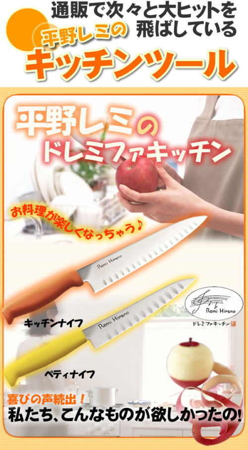 大ヒットのキッチンツール!平野レミ「ドレミファキッチン」