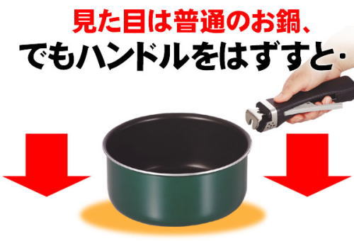 見た目は普通の鍋でも・・・。
