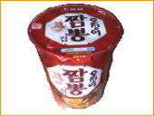 韓国ラーメン、イカチャンポンラーメン