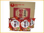 韓国ラーメン、イカチャンポンラーメンBOX