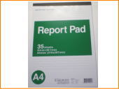 韓国文具、A4レポート用紙