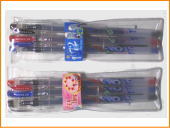 韓国文具、3色ペンセット