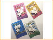 韓国雑貨、マジックタオル4個