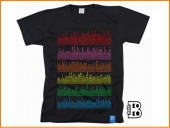 韓国雑貨、衣類。英単語カンニングTシャツ(サイズ:M)